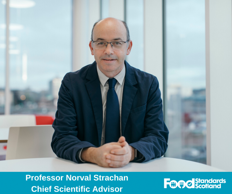 FSS's Chief Scientific Advisor, Professor Norval Strachan 