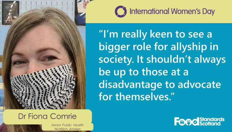 Dr Fiona Comrie, Senior Public Health Nutrition Adviser